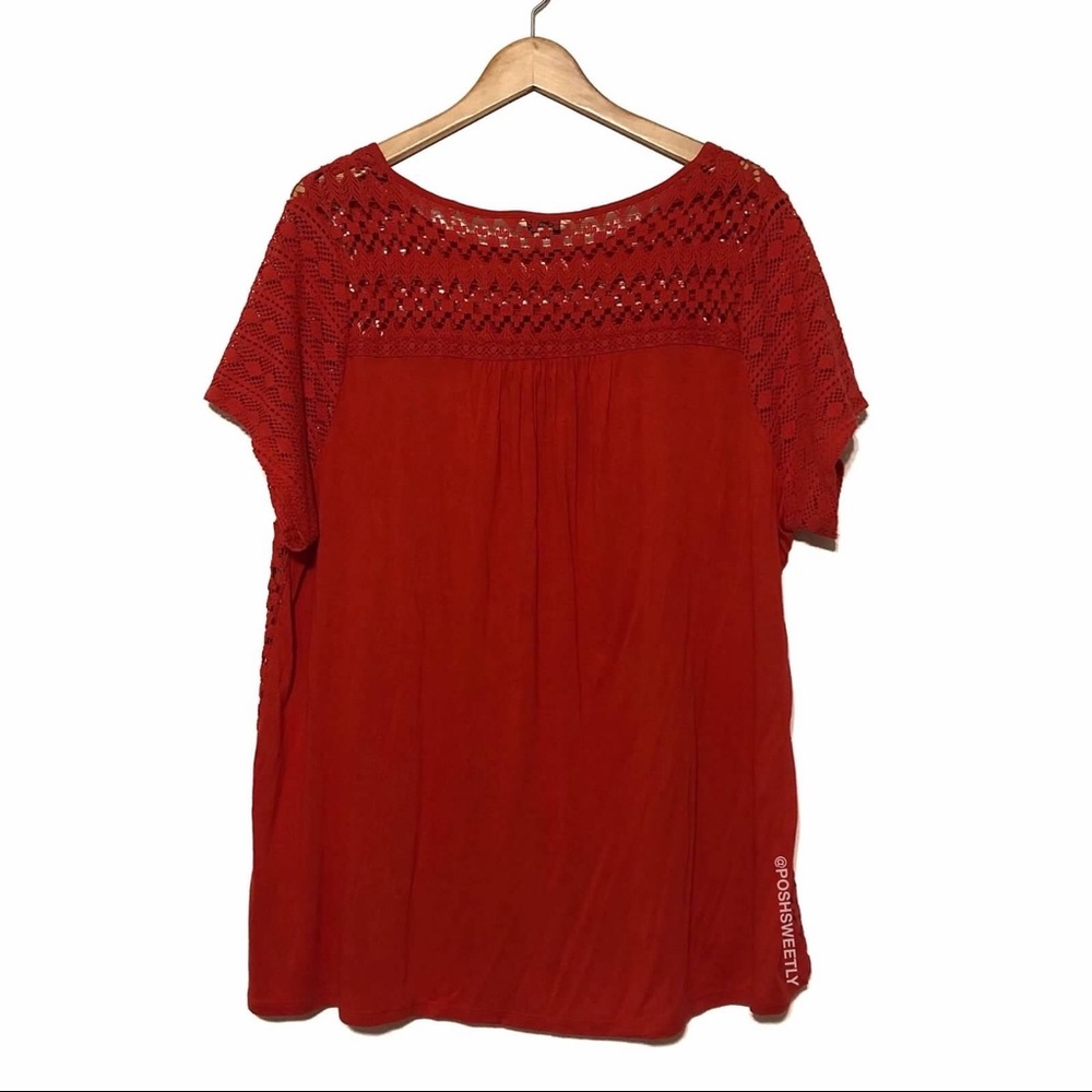 Lucky Brand Crochet Top - Picture 4 of 9